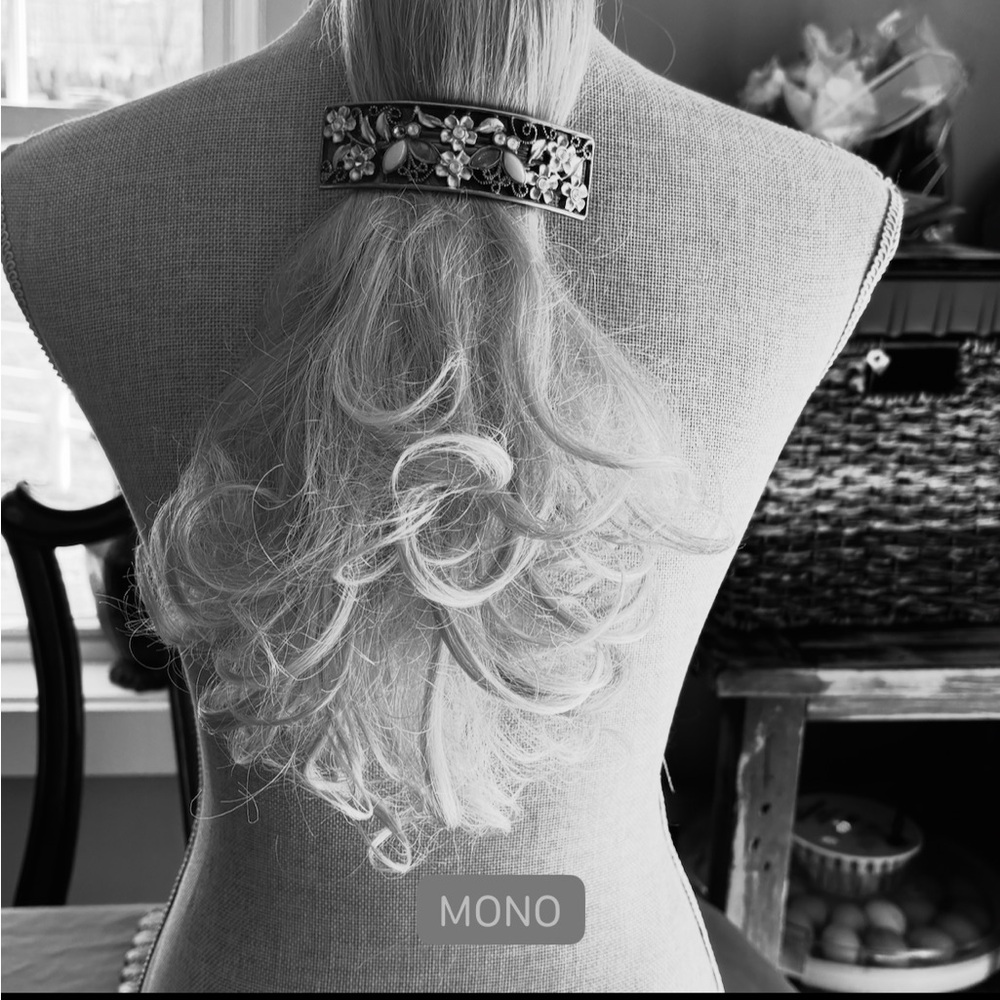 Blonde Long Layered Synthetic Wig with Soft Curls